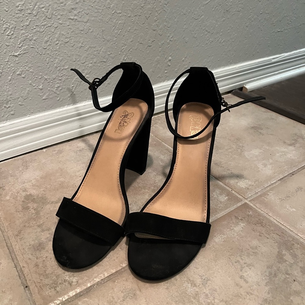 Black heels